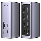 UGREEN Docking Station Triple Display, 12-in-1 USB