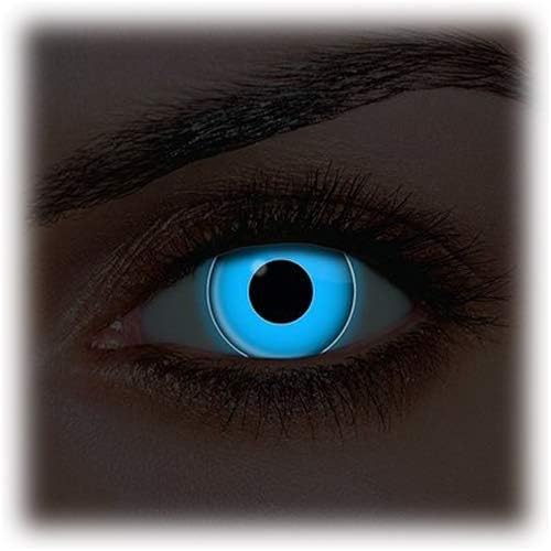 Halloween Eye Mask Blue UV