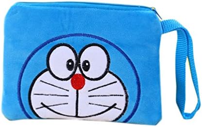 Cute Cartoon Coin Purse Change Purse (Blue Doraemon)