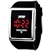 Touch Screen Digital LED Waterproof Boys Girls Sport Casual Wrist Watches Black