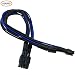 COMeap 16AWG Dual Mini 6 Pin to 8 Pin PCI Express Video Card Power Adapter Cable for Mac Pro Tower/Power Mac G5 15-inch(38cm) primary