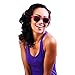 Sunstaches Pink Frame Lashes Sunglasses, Instant Costume, Party Favors, UV400 ,8