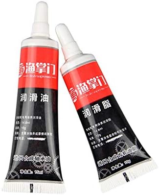 潤滑油 潤滑グリース 潤滑剤 リール用 オイル グリス 潤滑 耐摩耗性 防錆性 酸化防止 高速脱水 リール メンテナンス用 15ml潤滑剤 10g潤滑 グリース ベアリングオイル ギアオイル