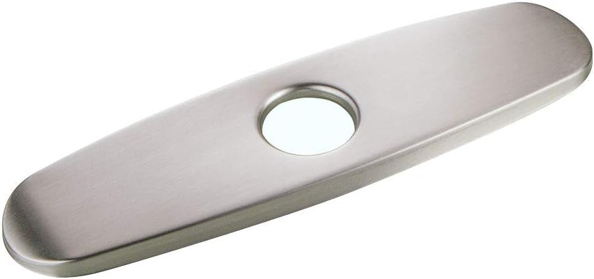 10 Inch Stainless Steel Kitchen Faucet Deck Plate For 3 Hole