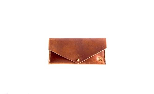 leather envelope clutch