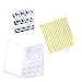 4 Pack-Color Number Stickers, 517 Labels Self-Adhesive Waterproof Particular Design for Diamond Painting Accessory Storage Box Painting with Diamonds Kits for Adults and Kids