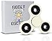 Fidget Spinner / Finger Spinner - Long Spintime - Injection Molded Design - Non-3D Printed. Hybrid Ceramic Bearings with Quality Guarantee, by FidgetDoctor