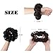 FESHFEN Scrunchy Scrunchies Synthetic Hair Bun Updo Hair Pieces Ponytail Hair Extensions Wavy Curly Messy Hair Bun Extensions Donut Hair Chignons Piece Wig