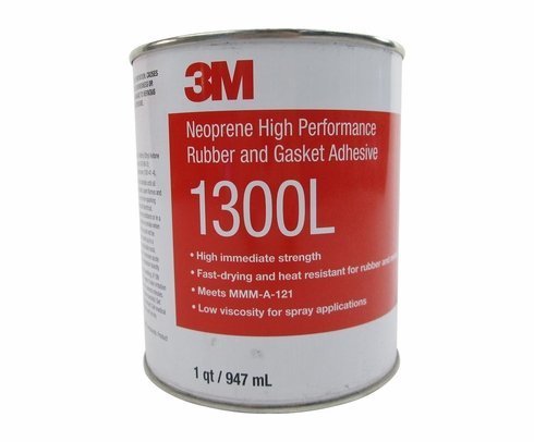 3M 1300L Yellow Neoprene High Performance Rubber and Gasket Adhesive - 021200199271