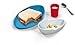 Genuine Fred TUG BOWL Kids' Dinner Set