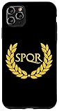 iPhone 11 Pro Max SPQR Black Roman Empire Phone Case