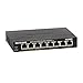 NETGEAR 8-Port Gigabit Ethernet Unmanaged PoE Switch (GS308P) - with 4 x PoE @ 55W, Desktop, Sturdy Metal Fanless Housing primary