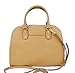 Michael Kors Saffiano Leather Large Satchel Handbag (Acorn)