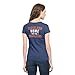 NBA Cleveland Cavaliers Women's '47 Clutch MVP V-Neck Tee, Bleacher Blue, Large