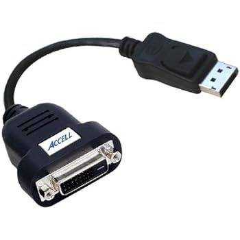 Accell DisplayPort to DVI-D Single-Link Active Adapter - 1920x1200 - AMD Eyefinity Certified - Poly Bag Package