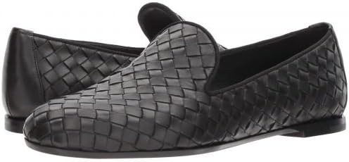 Amazon Bottega Veneta ボッテガ ヴェネタ レディース 女性用 シューズ 靴 ローファー ボートシューズ Intrecciato Loafer Black 並行輸入品 Bottega Veneta ボッテガヴェネタ モカシン