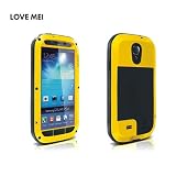 Geekbuying Weather Dirt Shock proof Protective Case Cover for Samsung Galaxy S4 IV i9500 (Yellow)