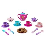 Fajiabao Tea Set Tea Party Pretend Playset for Kids, Teapot Play Set Bath Toy Pretend Play Set Girls Kitchen Toy Teapot Gift for Toddles Kids Children Boys Girls 3 Years Old up