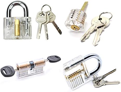 Biglock 4 Pack Locks for Locksmith Practice