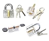 Biglock 4 Pack Locks for Locksmith Practice