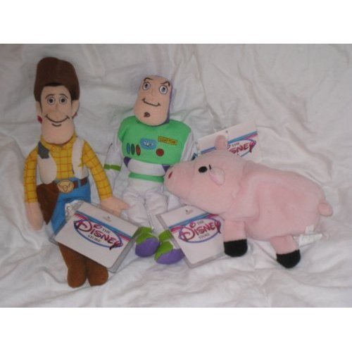 Buy Disney Toy Story 1 mini bean bag plush set Woody, Buzz Lightyear