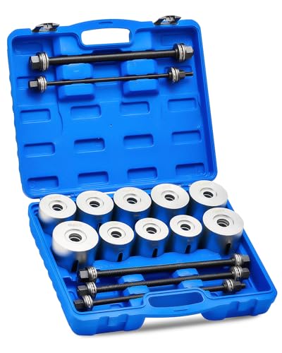 Orion Motor Tech 27 Pcs Wheel Bearing Puller Puller for LCV HGV Motor Vehicles, Universal Bearing Mounting and Disassembly Kit 5 Pin Traction