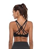 Women's Sports Bra Strappy Activewear Workout