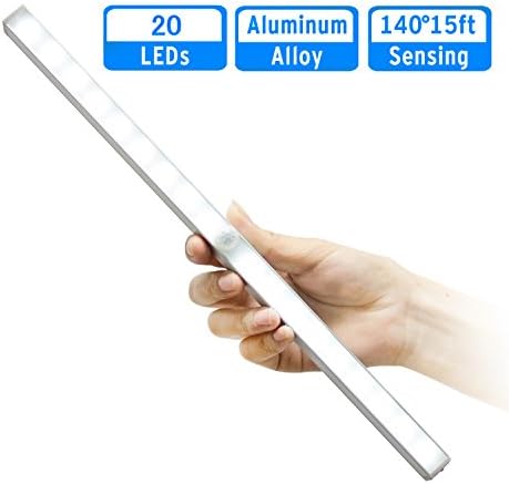 Visionland N1 Portable 20-LED Wireless Motion Sensing Closet Under Cabinet LED Light