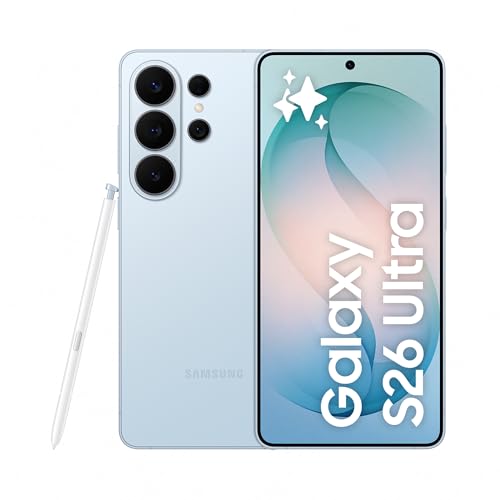 Galaxy S26 Ultra, 1TB, Smartphone con Galaxy AI, Cámara 200MP, 16GB RAM, Batería 5000mAh, Garantía del Fabricante 3 Años+1 Año Extra, Color Violeta Cobalto (Versión Española)