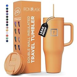 IRON °FLASK Co-Pilot Insulated Mug w/Straw & Flip