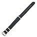 KDM NATO Strap Pack of 2-18mm 20mm 22mm Premium Ballistic Nylon Watch Bands with Stainless Steel Buckle
