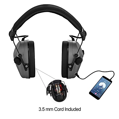 Electronic Ear Protection for Shooting, Shooting Ear Muffs with Noise