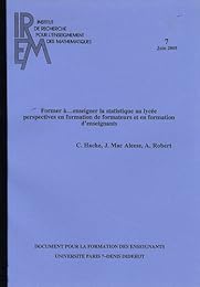 Former à enseigner la statistique au lycée