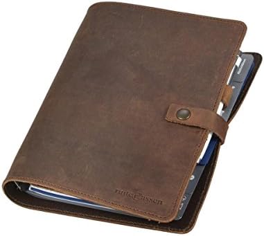 Ruitertassen Leather Diary A5 Ranger Brown Organiser Calendar 2018