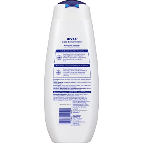 NIVEA Care & Sparkle Moisturizing Body Wash, 16.9 Fluid Ounce