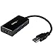 StarTech.com 2 Port USB 3.0 Hub with Ethernet - USB 3.0 x 2 - Gigabit Ethernet Network Adapter for Windows/Mac/Chrome (USB31000S2H) Black