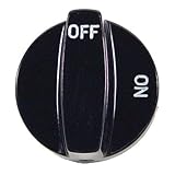 Southbend 1073496 Handle Black Plastic Knob 2" Dia