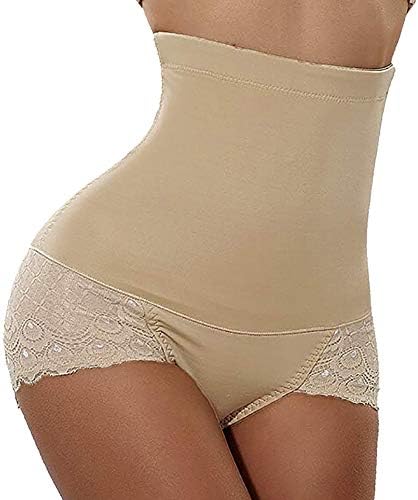 Women Body Shaper High Waist Butt Lifter Control Padded Panties High Waist Thigh Slimmer for Women Tummy Control Panty Slim Waist Trainer