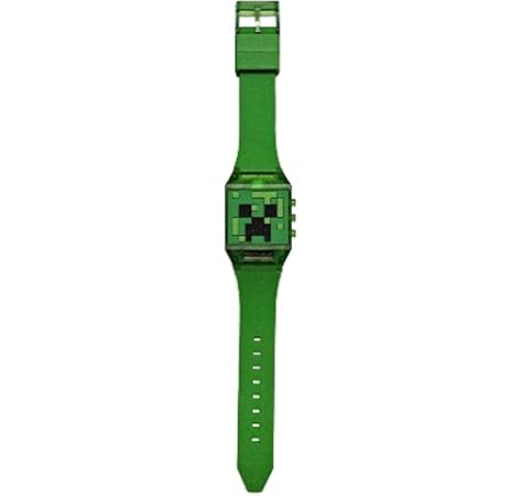 minecraft digital wrist watch