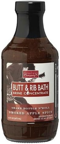 Sweetwater Spice Smoked Apple Spice Butt & Rib Bath Brine Concentrate - 473ml (16 oz)