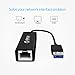 ORICO USB 3.0 to Gigabit Ethernet Network Adapter - USB to RJ45 NIC LAN Adapter and Converter, Perfect for Laptops, Desktops, Tablets - Black