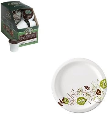 KITDXEUX9WSPKGMT6501 - Value Kit - Green Mountain Coffee Roasters Regular Variety Pack Coffee K-Cups (GMT6501) and Dixie Pathways Mediumweight Paper Plates (DXEUX9WSPK)