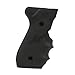 Hogue OverMolded Rubber Grip for Beretta 92 / 96 Series with Finger Grooves, Black - 92000