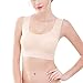 BAIXITE Yoga Bra Daily Seamless Ultra Breathable Bra Camisole Sleep Zero Feel Underwear