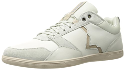Diesel Men's Happy Hours S-Tage Low Sneaker, Ice/Sandshell, 10 M US