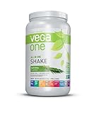 Vega One All-In-One Plant Based Protein Powder, Natural, 1.9 lb (22 Servings)