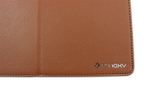 Sanoxy Slim Folio Folder PU Leather Stand Case for iPad 2/3/4 /ipad 2nd Generation, Brown (SANOXY-Folio-IPACS-BRN)