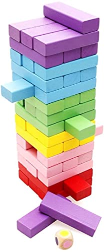 BAIYIN Wooden Building Block Party Game Tumbling Tower Game (Multi) – 54 Pcs Toy Review India (Iknoor World ) BAIYIN Wooden Building Block Party Game Tumbling Tower Game (Multi) – 54 Pcs Toy Review India (Iknoor World )