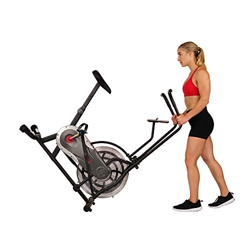 exercise bike with a fan