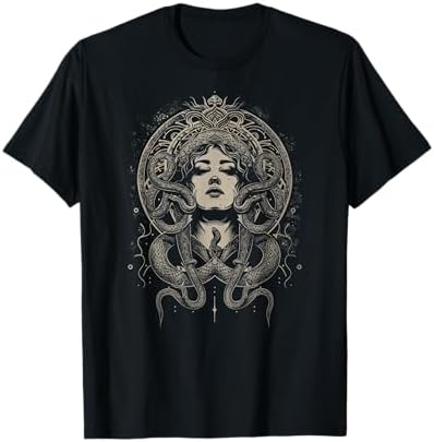 Amazon.com: Ann Arbor T-shirt Co. Medusa Head Portrait | Cool